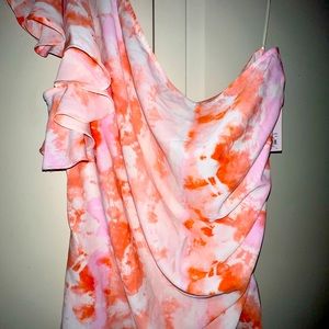 Jennifer Lopez one shoulder blouse